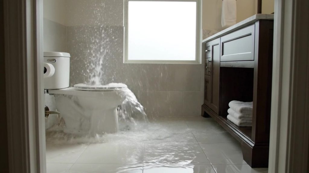 sewage backup cleanup and biohazard services in Denton TX by Regent Restoration